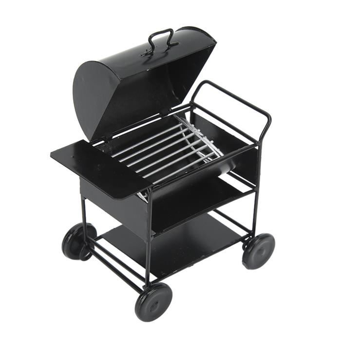 Mini barbecue pour maison de poupée 1/12 - VGEBY - Accessoires RC - Fer