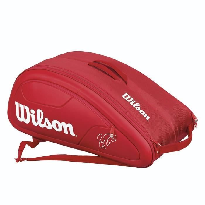 Thermobag Wilson Federer DNA 12 Pack Red 2017 Type Thermobag 12 raquettes Cdiscount Sport