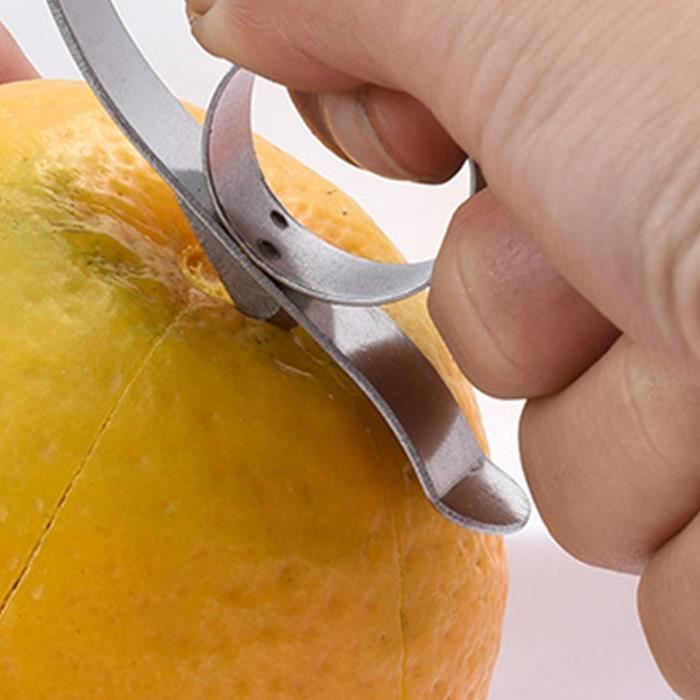 Éplucheur Inox Manche Plastique Uni