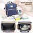 Berceau Lit De Voyage Multifonctionnel Pour Bébé 42 X23 X 32 Cm Sacs À Langer De Bébé 4 In 1 Sacs À Dos À Langer Pour Bébé Pliable Lit Bébé De Grande Capacité 