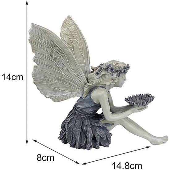 Ange Figurine Décoration Petit Jardin Résine Assis Ange Endormi Statue  Sculpture Ornement Art Figurines Artisanat Décoration [J530] - Cdiscount  Maison