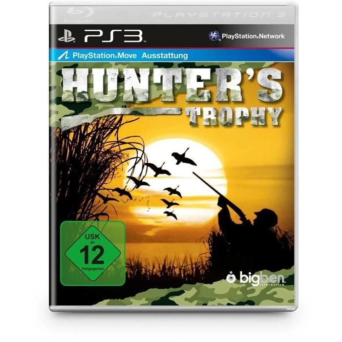 Hunter's trophy Sony PlayStation 3 + fusil ball trap - Jeux vidéo