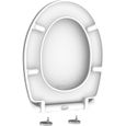 ALLIBERT Abattant de toilette à fermeture silencieuse Dolceo - Blanc mat-2