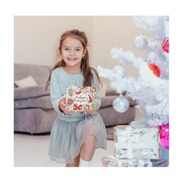 Calendrier de lAvent Bijoux Noël Compte à Rebours pour Filles Enfants avec  24 Perles et 2 Bracelets - Cdiscount Maison
