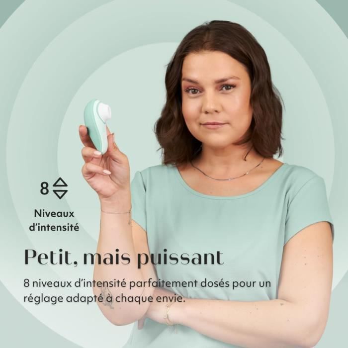 Vibrateur 3 En 1 Voyage – Godemiché, Massager Clitoris Et Seins – Sextoy Discret