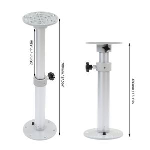 Pied De Table Réglable Pour Camping-car - Hauteur Variable 62-110 Cm, Acier Inox, Pliable - Pour Caravane, Bureau, Atelier - 9