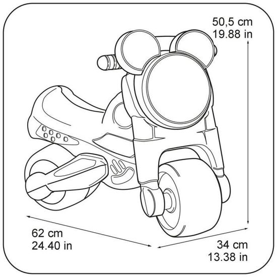 porteur motofeber minnie