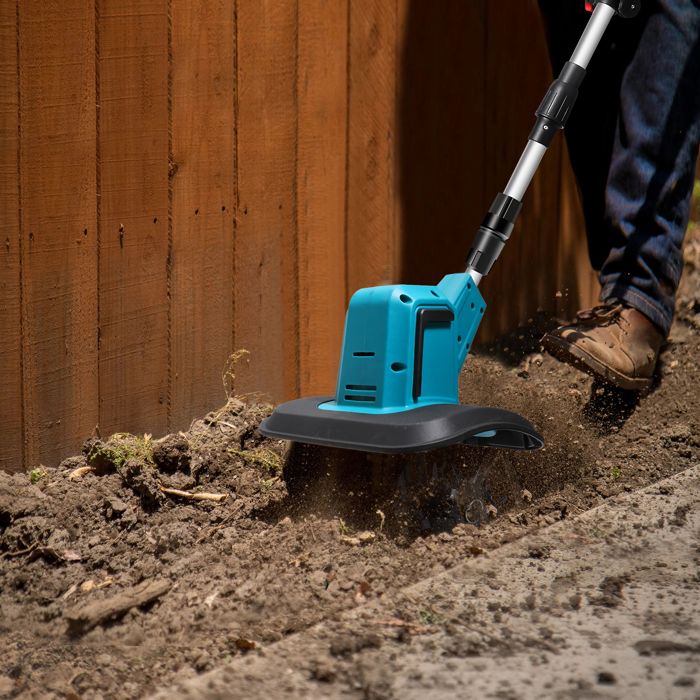 Motoculteur électrique Motobineuse Électrique Sans Fil 21V - 4 Lames 30cm Largeur Jardin Outil Jardin Batterie