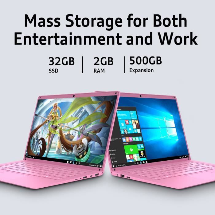 Ordinateur Portable pas cher Vmobile PC ultra-mince-14,1"HD-RAM3