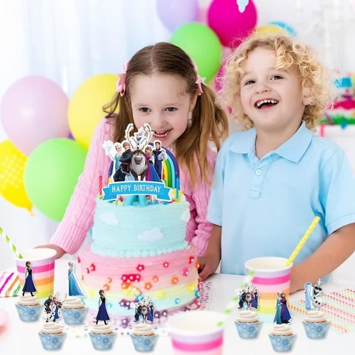 Frozen Cake Topper,13 Pièces Décoration de gâteau Reine des Neiges, Decoration  Gâteau Frozen, Princesse Cake Toppers pour Enfa[68] - Cdiscount Maison