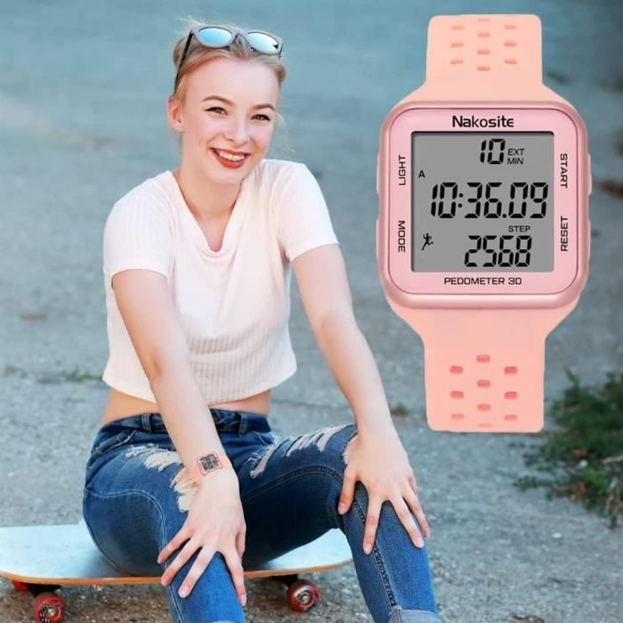 Montre compteur de pas top