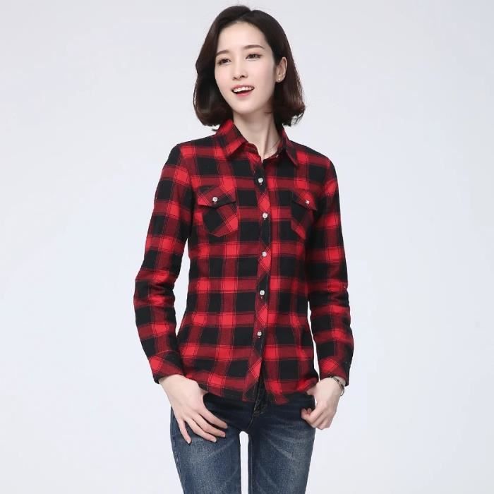 Chemise molletonnée femme store
