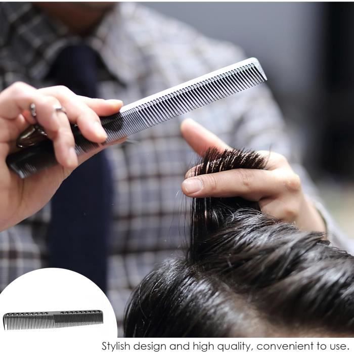 Peigne Cheveux Avec Coiffeur Professionnel Coiffure Espace En Acier Peigne Cheveux Avec Coiffeur Professionnel Coiffure Espace En Acier