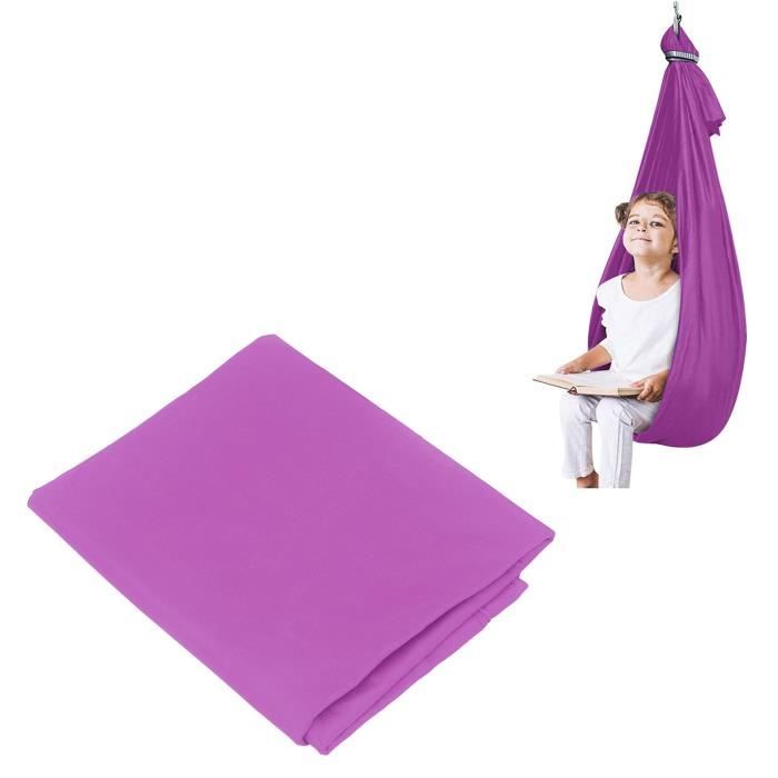 Balançoire Pour Thérapie Intérieure, Bleu En Tissu En Nylon Autisme P 010766782942