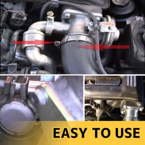 Kit 2 Obturateurs Vanne EGR Inox Premium - Pour Renault Espace, Laguna, Master, Trafic, Movano 2.2 2.5 DCi