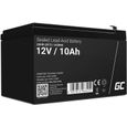 GreenCell® Rechargeable Batterie AGM 12V 10Ah accumulateur au Gel Plomb Cycles sans Entretien VRLA Battery étanche Résistantes-0
