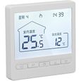 Thermostat programmable VGEBY - Affichage LCD - Contrôle de température précis - Blanc-0