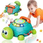 ZGEER Jouet pour Bebe 1 an, Rampant avec Musique et Lumières d'activité Cadeau Musical pour 6 9 12 Mois Naissance Fille Garçons,