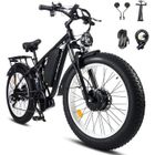 Vélo électrique adulte tout suspendu - PHNHOLUN Seeker 24 - Double moteur 52V 2000W - Batterie 52V 23AH - Frein hydraulique -Blanc