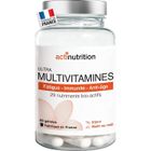 XIAOMI ULTRA Multivitamines Actinutrition | 29 Nutriments Bio-actifs dont Vitamines C & D + Ferments Lactiques | 90 gélules |