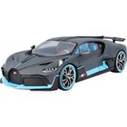 Miniatures montées - Bugatti Divo Noire / bleu 1/18 Burago