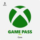 MICROSOFT Abonnement de 3 mois au Xbox Game Pass Core