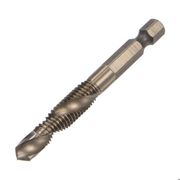 2 Tarauds UNC 1/4-20 HSS Revêtu Titane - Filetage Précision Pour Acier, Alu, Cuivre - TA-VIGOR