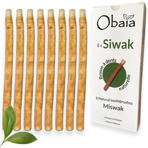 Bâton Siwak Au Citron – Miswak Haute Qualité – Brosse à Dents Naturelle – Hemani