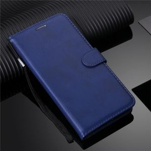 HOUSSE - ÉTUI Bleu Pour LG G8X ThinQ-Étui portefeuille en cuir à