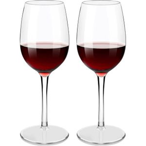 Verre à vin Verres à vin en Tritan-Plastique pour Vin Rouge 35