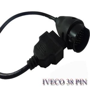 OUTIL DE DIAGNOSTIC Iveco 38 pin to OBD-OBD2 Adapter Van Truck Cable f