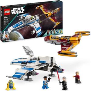 ASSEMBLAGE CONSTRUCTION LEGO® Star Wars - E-Wing de la Nouvelle République contre le Chasseur de Shin Hati 75364
