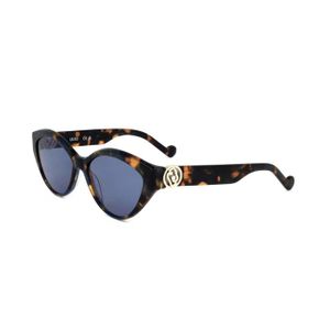 Lunettes De Soleil Liu Jo Cat Eye - Monture Et Verres Marron Clair - LJ681S - Neuves