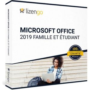 BUREAUTIQUE À TÉLÉCHARGER Microsoft Office 2019 Famille et Étudiant - Logici