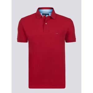 POLO Tommy Hilfiger Homme Polo Rouge Regular Fit