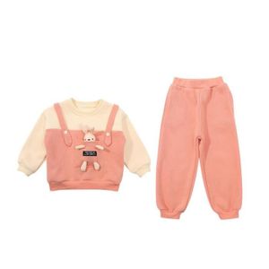 Ensemble de vêtements Ensemble de Vêtement pour Enfant Fille - Lapin - Rose - 90cm