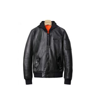 BLOUSON Blouson en cuir homme Redskins Ref 58191 Noir