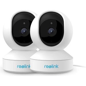 CAMÉRA IP Reolink 2pcs Caméra de Surveillance WiFi 3MP Pan &