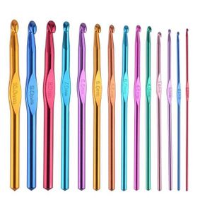 Anpro Set de Crochets en Aluminium Tricot Outils 100 PCS