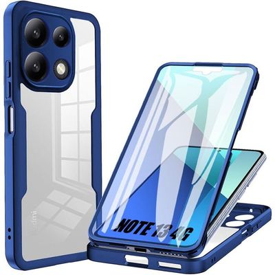 Custodia Per Redmi 13C 4G Con Supporto Astronauta, Morbida In TPU, Verde, Disegno Cartoon - 3