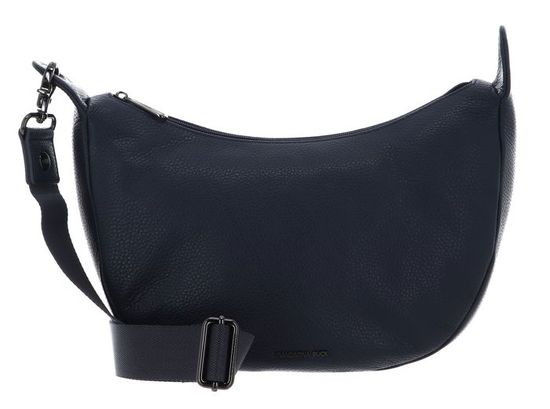 Sac Bandoulière MANDARINA DUCK Mellow Urban - Cuir Veau Bleu Avio - Neuf Avec étiquettes