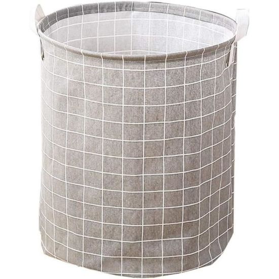 Panier à Linge XL BELMIN – Grand Panier De Rangement Avec Poignées | Pour Chambre, Salle De Bain, Jouets | Design élégant