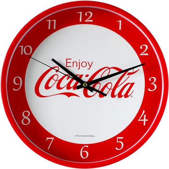 COCA-COLA NOSTALGIC ART Horloge Decoration Wall Clock Deko Wanduhr Klok