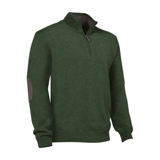 Pull De Chasse Homme à Col Montant - Imprimé Cerf - Coupe Ample Et Chaude - Manches Longues - Pour L'hiver - 2