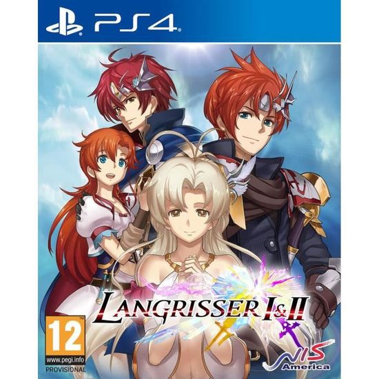 Jeu PS4 - Langrisser I & II - En boîte - Jeu de rôle - 12+