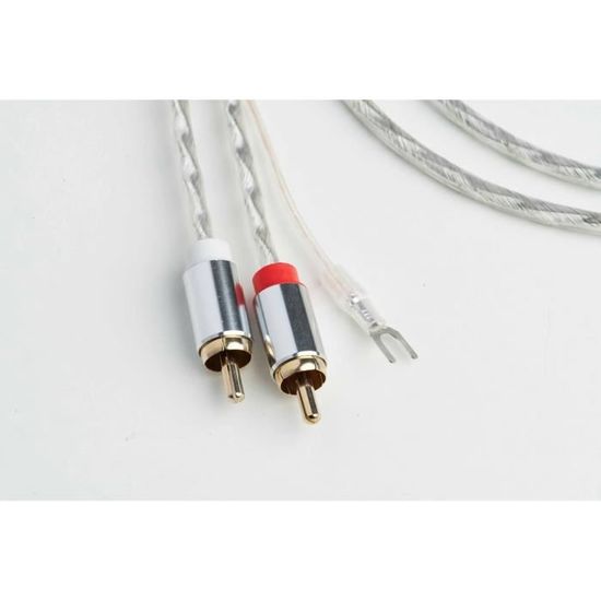CableMarkt - Connecteur RCA mâle rouge pour assemblage de câbles - TV Son Photo