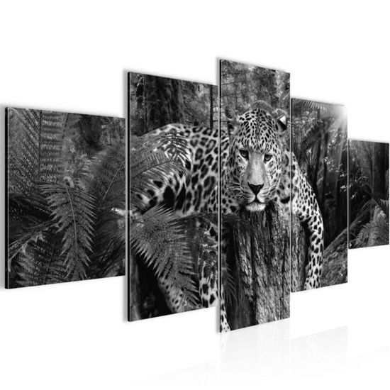 Tableau Toile Africain 130x80 Cm - Impression Numérique, Prêt à Accrocher, Motif Afrique