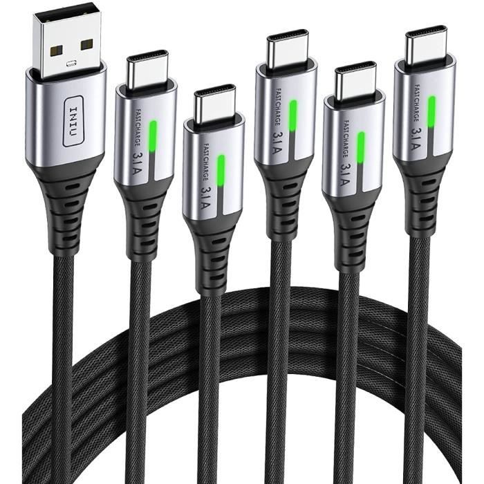 Câble USB Vers USB-C – Neuf Sous Blister – Longueur Standard