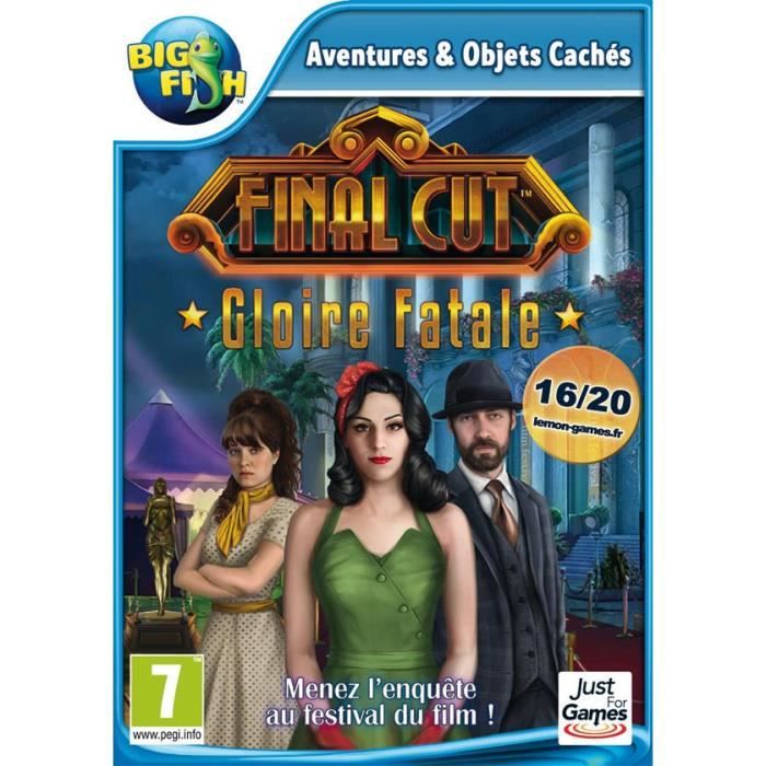 Just For Games Final Cut Gloire Fatale Jeu PC