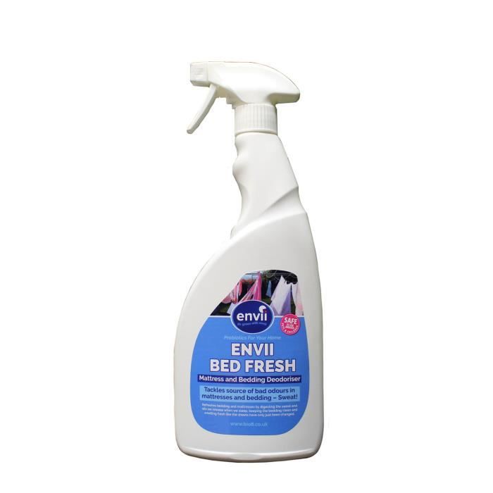 Envii Bed Fresh - Matelas et Literie Déodorisant, Nettoyant, Spray - 750ml Traite les Odeurs / Mieux Dormir
